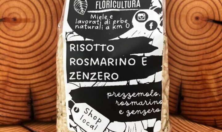 Risotto rosmarino e zenzero